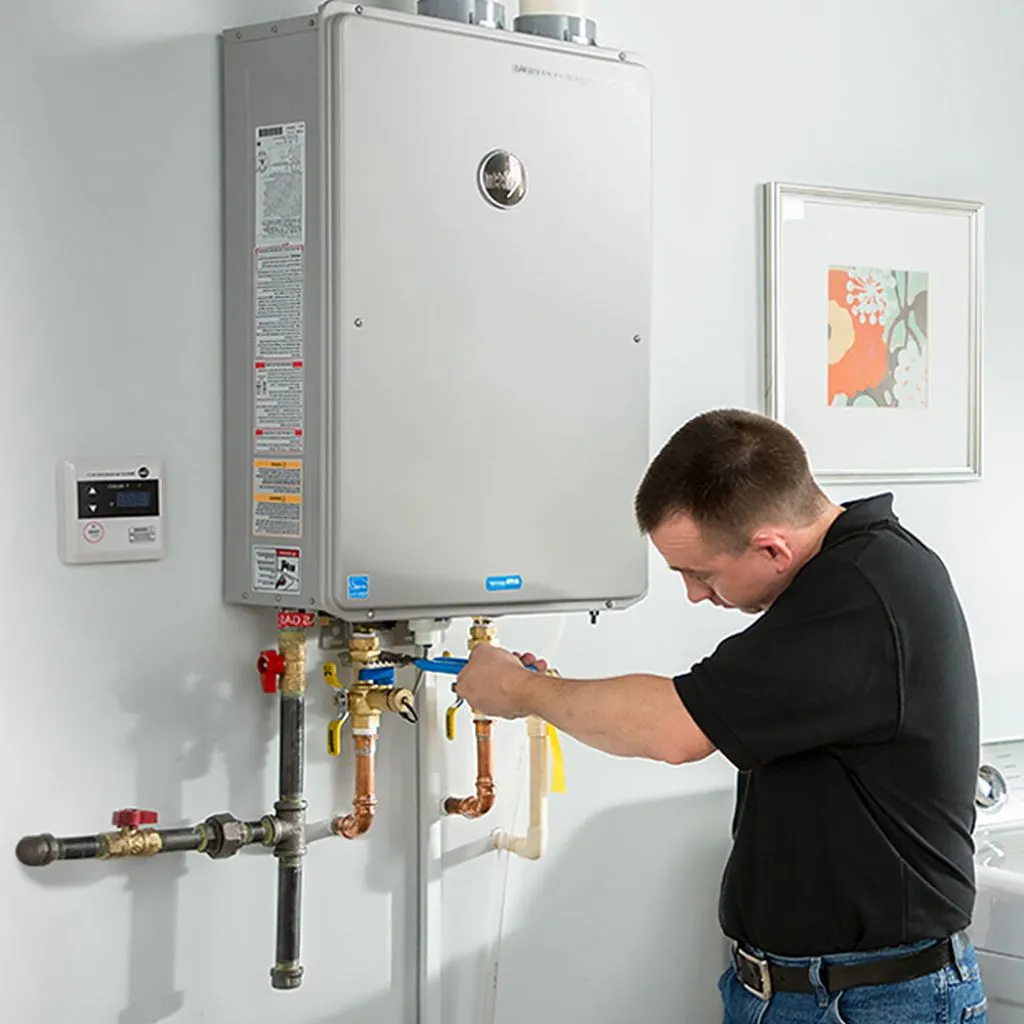 tankless water heater repair in Bradford, IA